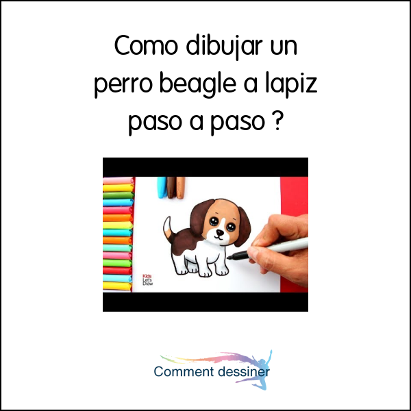 Como dibujar un perro beagle a lapiz paso a paso